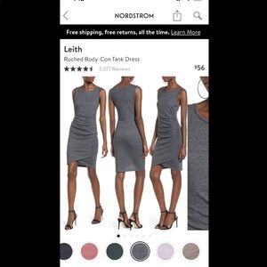 Leith Ruched Body-Con Dress